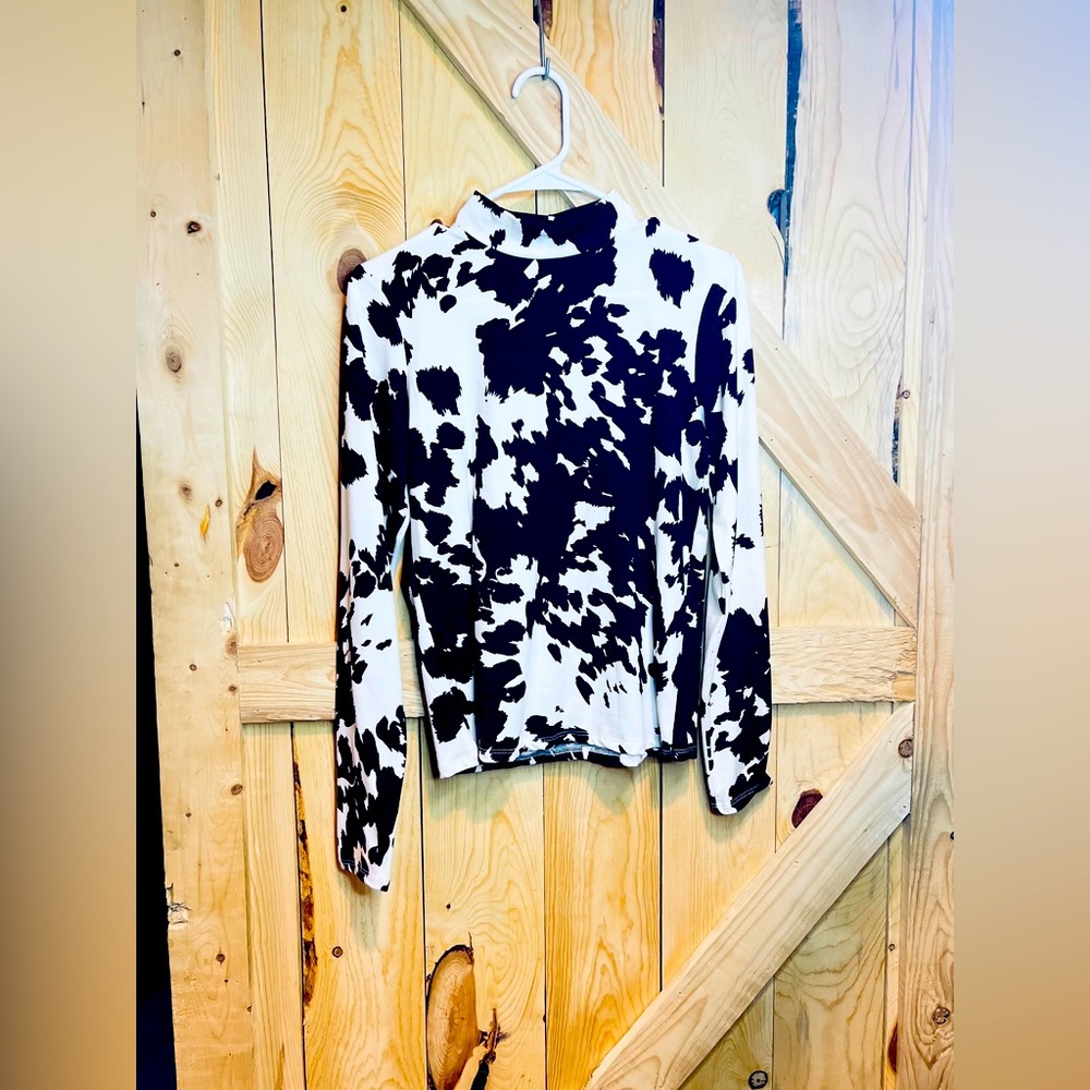 Cow print shirt